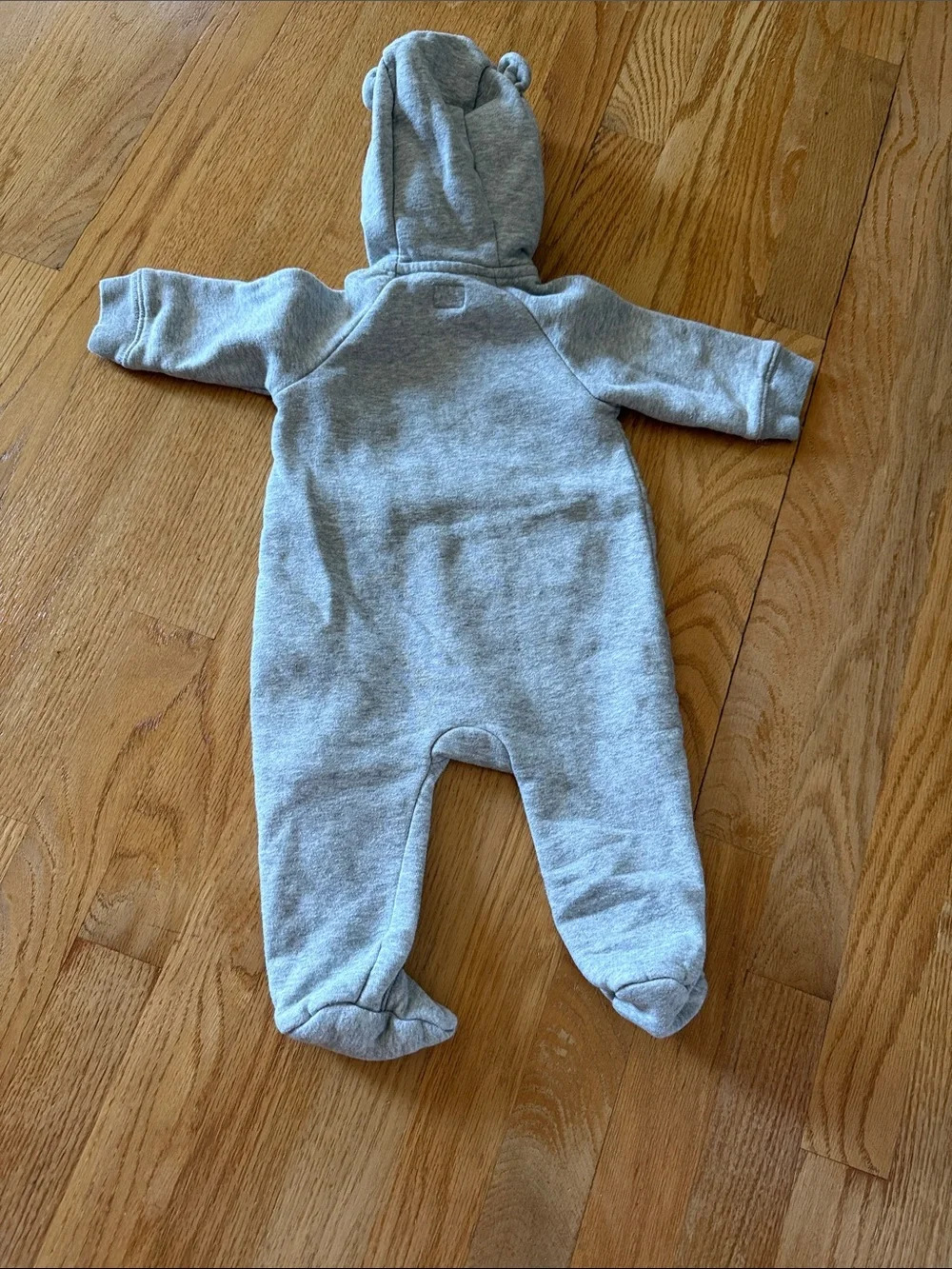 GAP One Pieces Hooded Bear Onesie Size 3-6 Months